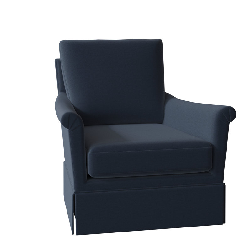 Fauteuil pivotant l 34,5 po Olivia, Albâtre 3157