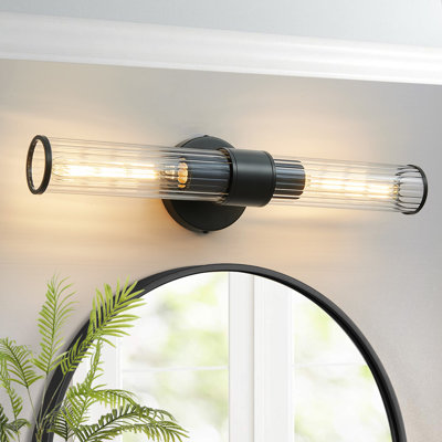 Luminaires de salle de bain à intensité variable pour salle de bain à 2 lumières Almetta