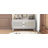 Boho Rattan Entryway Bench With Storage, Cushioned Shoe Organizer For Hallways And Living Rooms, Gray Wash+Beige-557707971
