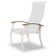 Askar Premium All-Weather Wicker Outdoor Dining Armchair with Cushion