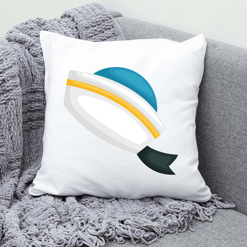 Nautical Sea Life_680 - Coussin décoratif inclus, H 16 po x l 16 po