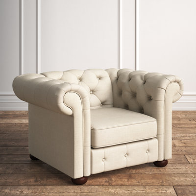 Fauteuil Chesterfield Huskins