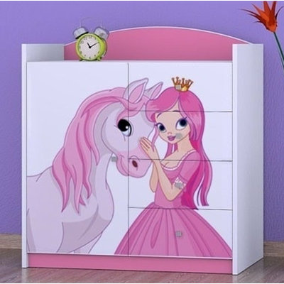 Scullin Kids 4 - Drawer Combo Dresser