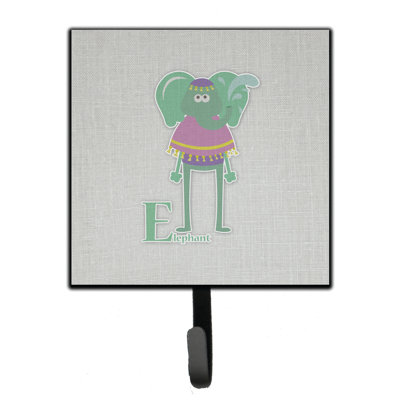 Rangement mural avec crochets pour clés Coulter Alphabet E for Elephant