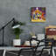 «Manger Gathering» par Elle Media Group, Epic Art, art mural en verre acrylique, 12 po x 12 po