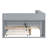Dumbarton Erby Wood Bookcase Storage Bed with Trundle,Storage Shelf and USB Charging Ports-708367277-708367272