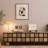 Design color sensing block solid wood TV cabinet