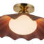Furrow 16-in Red Semi-Flush Mount-1169661777-1169661782