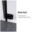 Porte de douche à porte coulissante simple sans cadre l 60 po x H 76 po-91332086