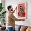 Figure in Contemplation Modern - Wrapped Canvas-144193740-144193730
