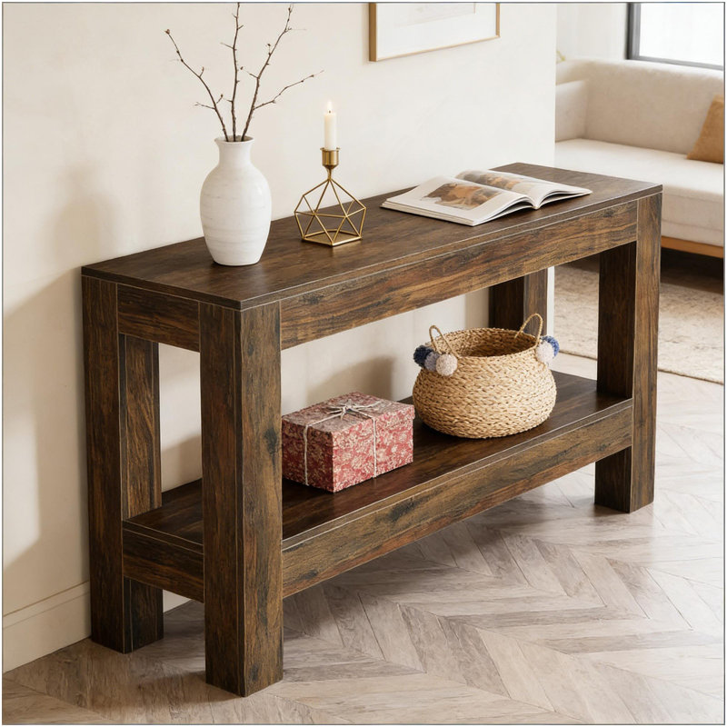 2-Tier Couch Table,Entryway Table,Console Table