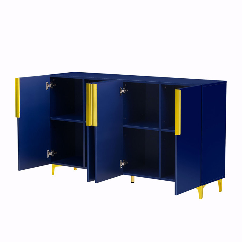 Armoire d'appoint Jennice, Bleu marine