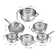 Velaze Motti 12 Piece Stainless Steel Cookware Set