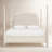 Alcy Upholstered Four Poster Bed-98370175-98370176