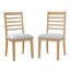 Chaises de salle à manger rembourrées avec dossier haut-500325018