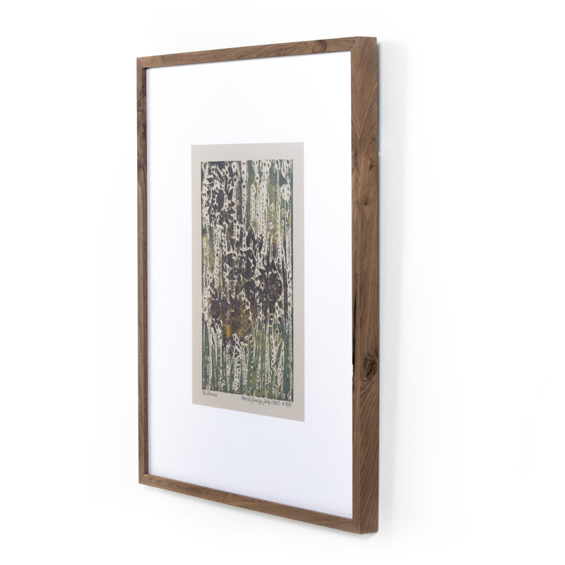 Flowers Framed Drawing Print