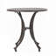 Table d'appoint d'extérieur en fonte d'aluminium
