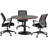Lorell Fabric Conference Chair