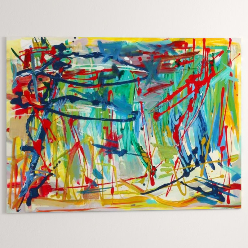 Joyride Print by Dylan Grey, 40" H x 54" W, Image Brush Gel