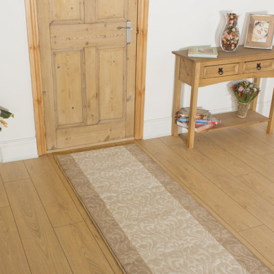 Runner Damask Area Rug