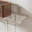 Console multifonctionnelle en acrylique transparent