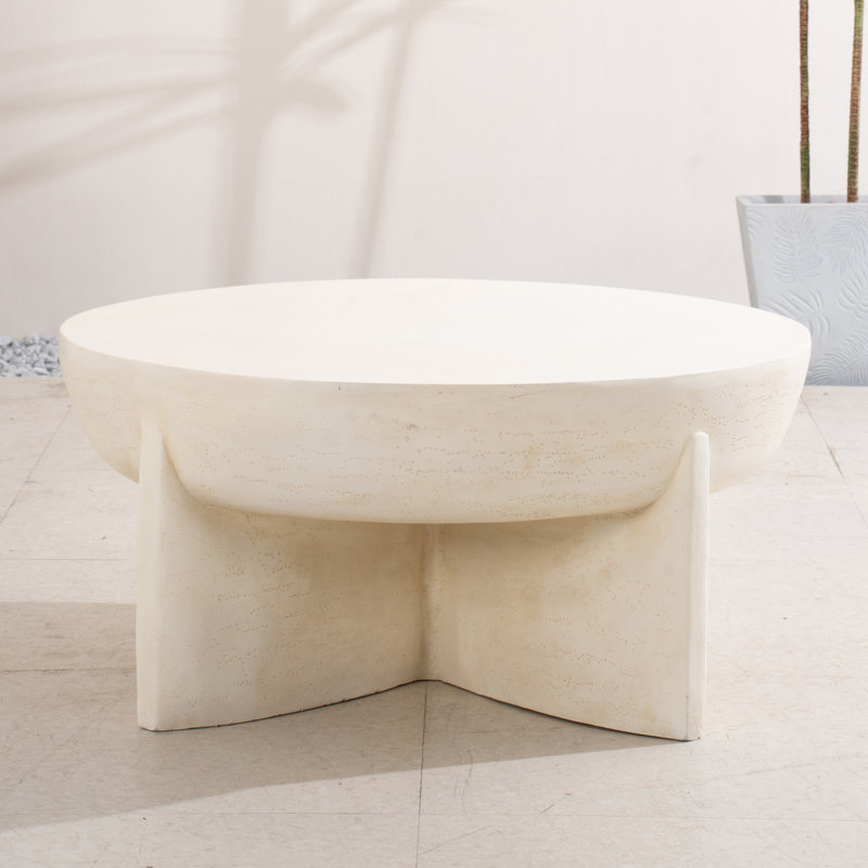 Round Outdoor Coffee Table
