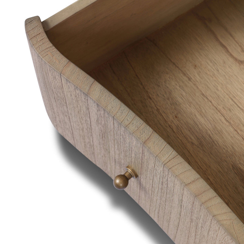 Boa Chest-Sandy Mindi Veneer, Sandy Mindi