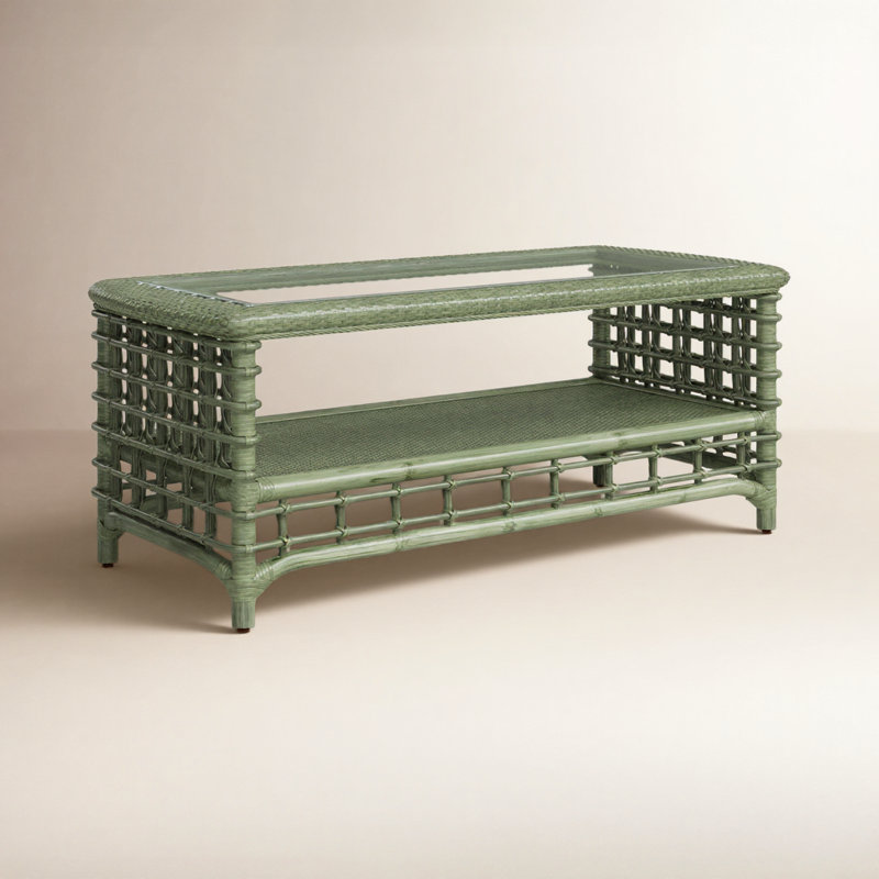 Luca Single Coffee Table, Celery