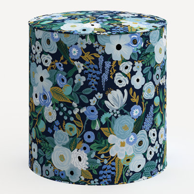 Rifle Paper Co. x Cloth and Company Billie Ottoman