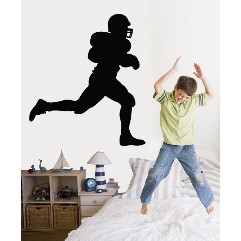 Décalcomanie murale Football Ball Carrier III, H 36 po x l 31,5 po