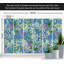 Murale botanique pelez et collez Christopher - Bleu jardin printanier-106566857