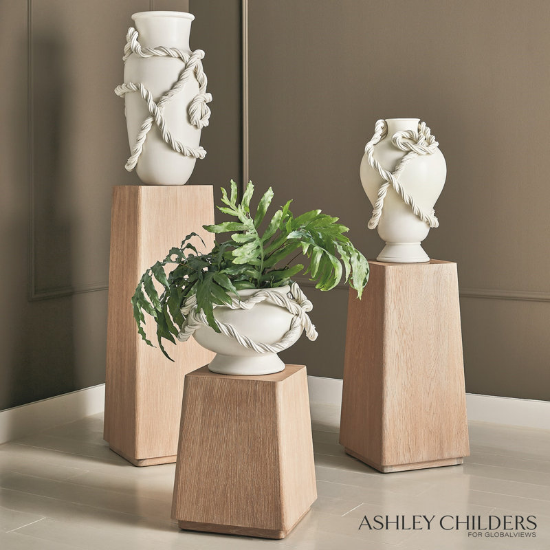 Twisted Vine Bowl-White