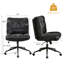 Upholstered Chenille Swivel Armless-137720862