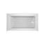 SIGNATURE® Low-Profile 17" 6032 Skirted Soaking RH White-1042579583