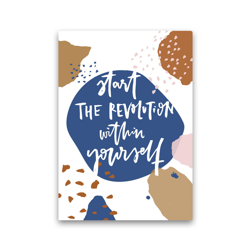 Start The Revolution by Planeta444 - Print, No Framed, 59cm H x 42cm W x 1cm D