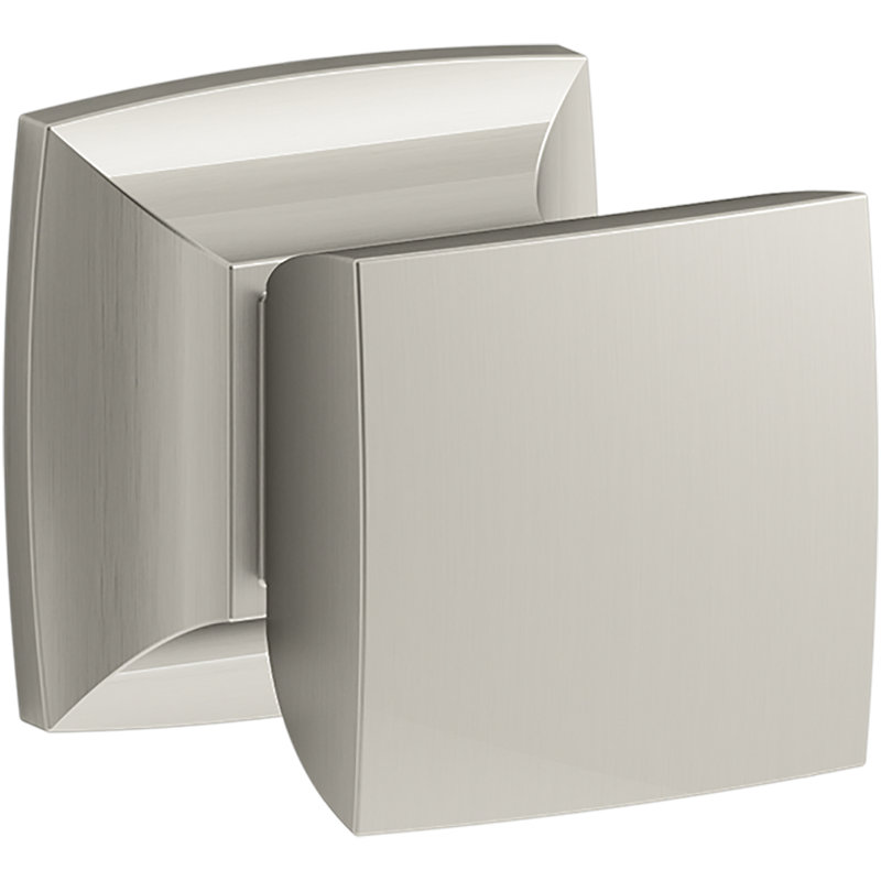 Bouton d'armoire Hearthaven, Nickel brossé