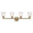 33.25" 4-Light Vanity Light with Water Glass-108202166-108202165