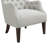 Fauteuil d'appoint à oreilles capitonné Hannah-530619750