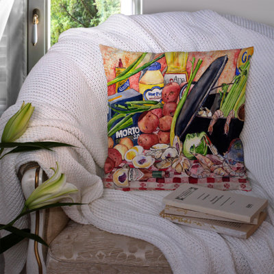 Gumbo Outdoor Throw Pillow