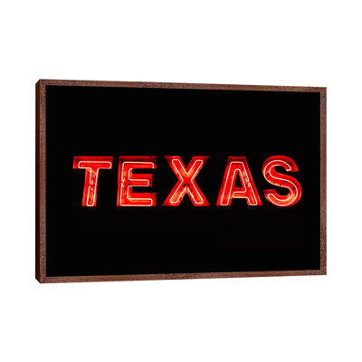 Texas Neon by Bethany Young - Print on Canvas