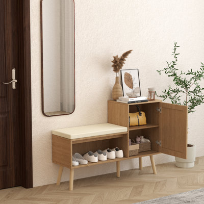 21 Shoe Storage Bench With Adjustable Shelves And Style Functional