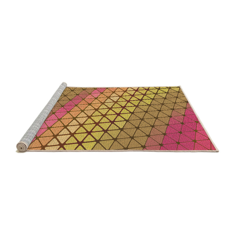 Chenille Washable Indoor Rug, Square 7'