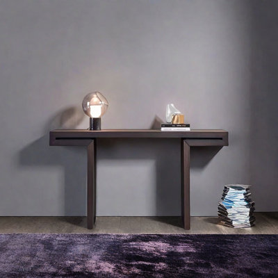 Modern Minimalist Solid Wood Console Table