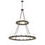 Lustre à niveaux 28 lumières Nashyla