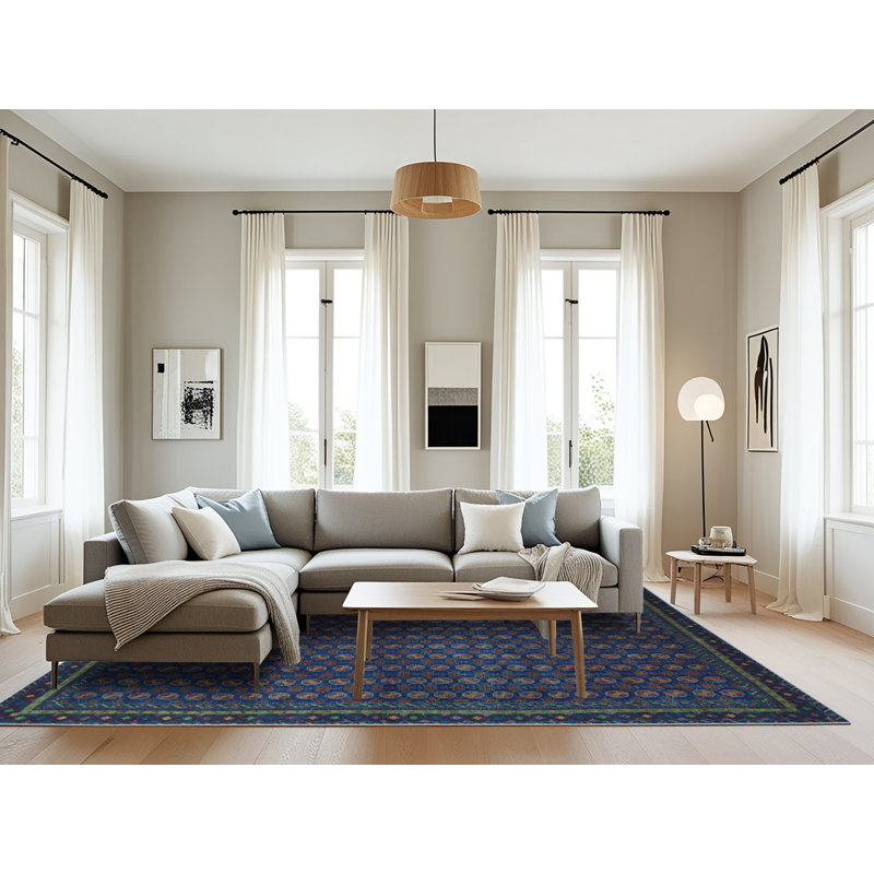 Oriental Indoor Rug, Rectangle 8' x 12'