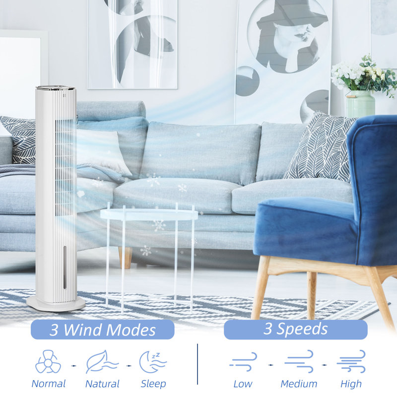 Refroidisseur par évaporation d'intérieur portable