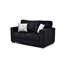 Causeuse Teddy G00183A-L NOIR