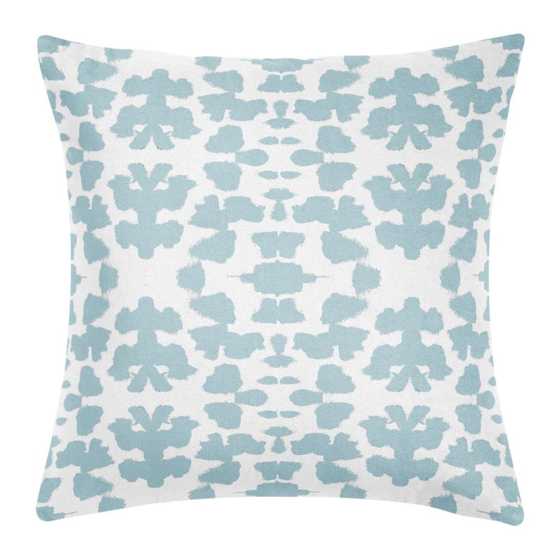 Chintz Mist 22x22 Throw Pillow