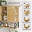 Armoire murale en rotin avec portes doubles-569504723