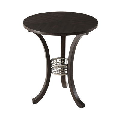 Anthony Cox Solid Wood Top End Table